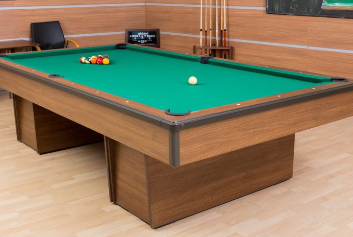 bilardo masası modern ahşap tasarım