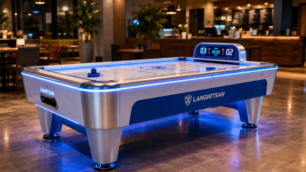 Air hockey masası teknik özellikleri ve kaliteli oyun yüzeyi
